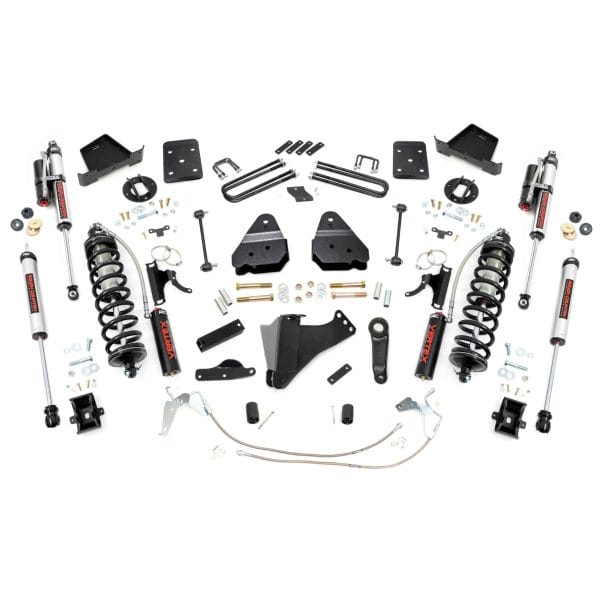 4.5 Inch Lift Kit - W O Overloads - C O Vertex - Ford F-250 F-350 Super Duty (08-10)