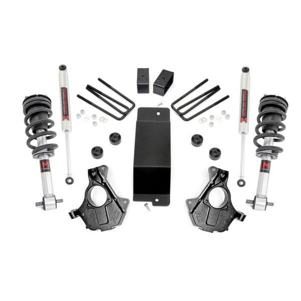 3.5 Inch Lift Kit - Cast Steel LCA - M1 Strut - Chevy GMC 1500 (07-13)