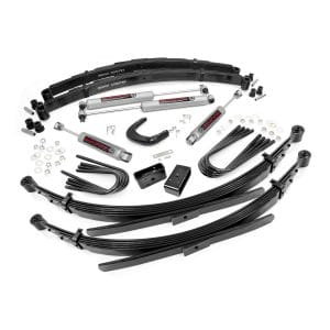 6 Inch Lift Kit - 56 Inch Rear Springs - Chevy GMC C10 K10 C15 K15 Truck Jimmy (77-87)