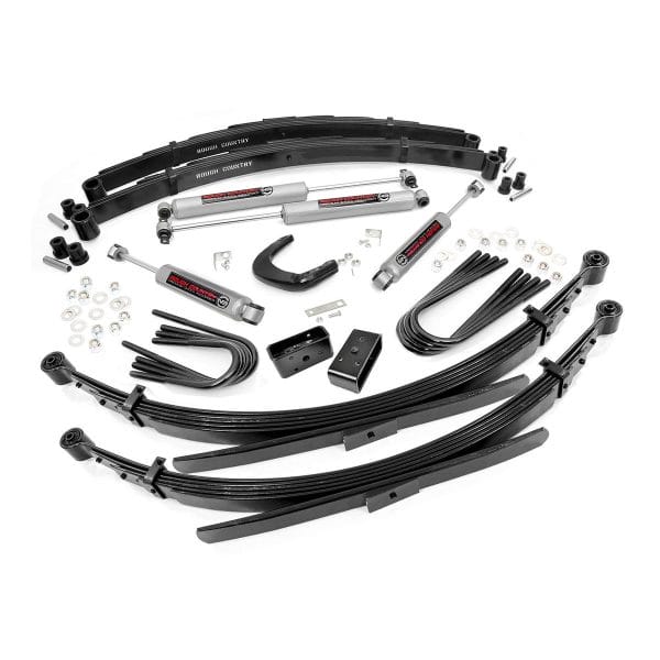 6 Inch Lift Kit - 56 Inch RR Sprgs - GMC Half-Ton Suburban Jimmy (88-91)