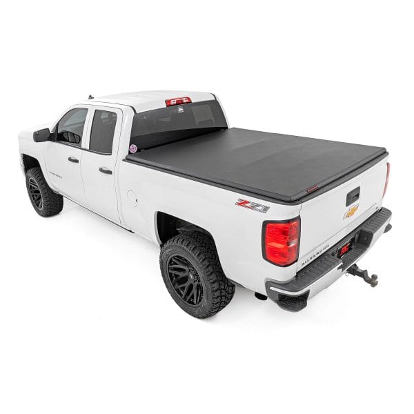 Bed Cover - Tri Fold - Soft - 6'7" Bed - Chevy GMC 1500 (14-18)