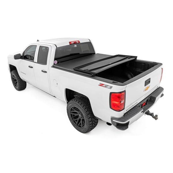 Bed Cover - Tri Fold - Soft - 6'7" Bed - Chevy GMC 1500 (14-18)