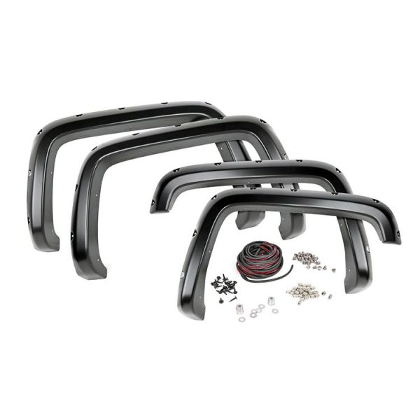 Rough Country Pocket Fender Flares - 5.5 Ft Bed - Chevy Silverado 1500 (07-13)