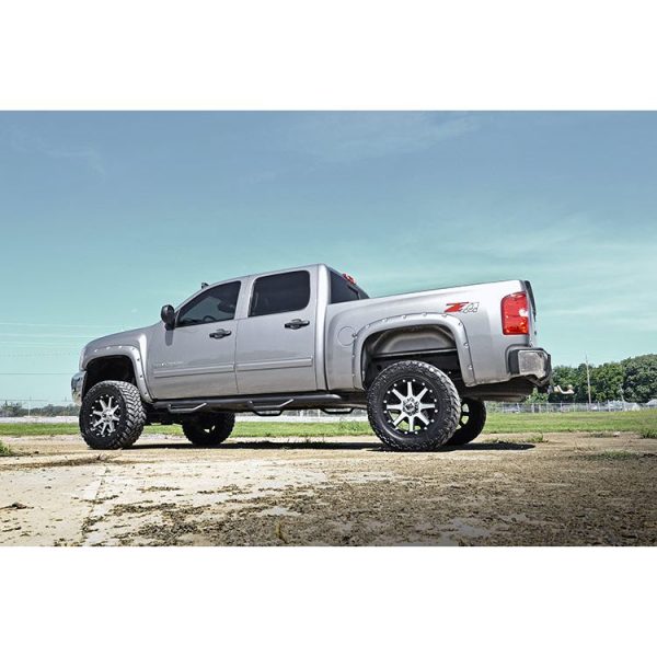 Rough Country Pocket Fender Flares - 5.5 Ft Bed - Chevy Silverado 1500 (07-13)