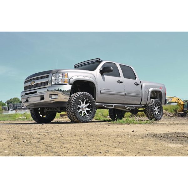 Rough Country Pocket Fender Flares - 5.5 Ft Bed - Chevy Silverado 1500 (07-13)