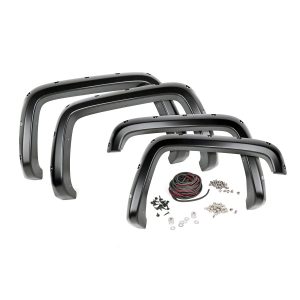 Rough Country Pocket Fender Flares - 6 & 8 Ft Bed - GMC Sierra 1500 (07-13)