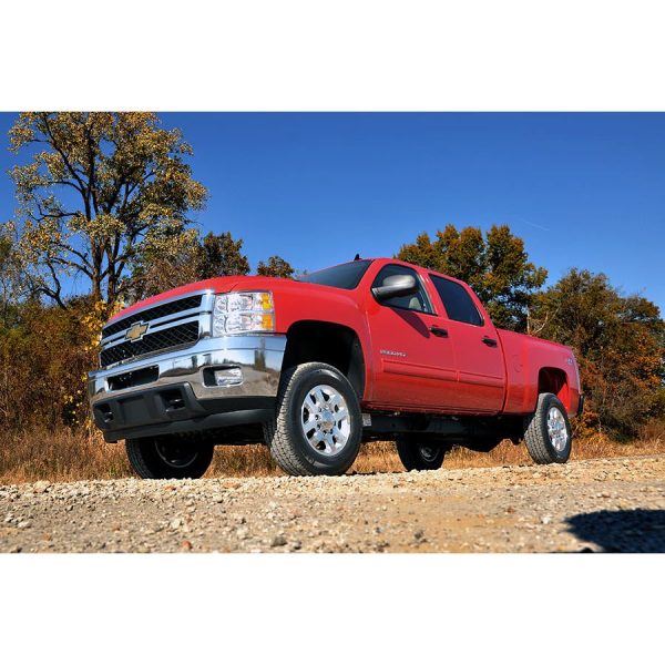 Rough Country 1.5-2 in Leveling Kit - Chevy GMC 2500HD 3500HD (11-19)