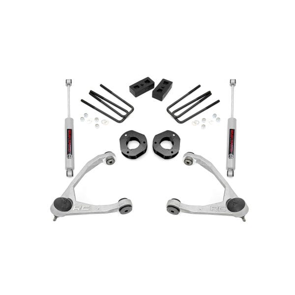 3.5 Inch Lift Kit - Forged UCA - Cast Steel - Chevy GMC 1500 (07-16)