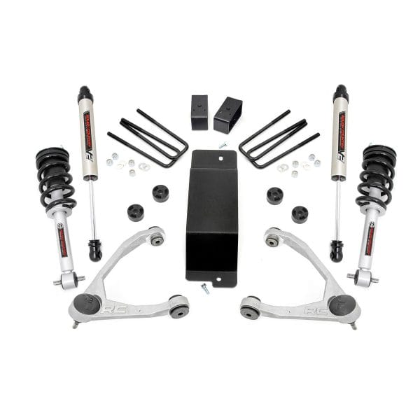 Rough Country 3.5 Inch Lift Kit - UCA - N3 Struts V2 - Chevy GMC 1500 (07-13)