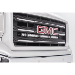 LED Light Kit - Behind Grille Mount - 30" Chrome Single Row - Chevy GMC 1500 (14-18)