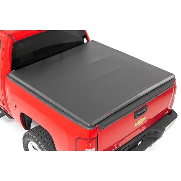 Bed Cover - Tri Fold - Soft - 5'9" Bed - Chevy GMC 1500 (07-13)