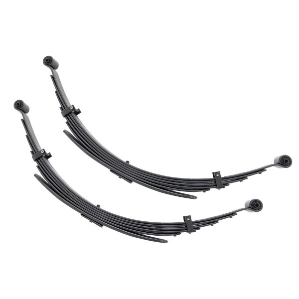 Rear 52 Inch Leaf Springs - 6" Lift - Pair - Chevy GMC C10 K10 C15 K15 Truck Jimmy (73-91)