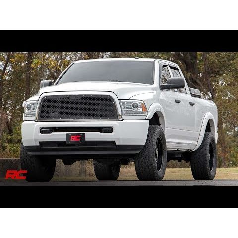 Rough Country Mesh Grille, 2013-2018 Ram 2500/3500