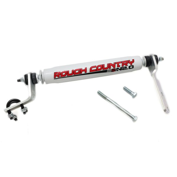 Rough Country N3 Steering Stabilizer - Chevy GMC S10 Blazer S10 Truck S15 Jimmy Sonoma (82-01)