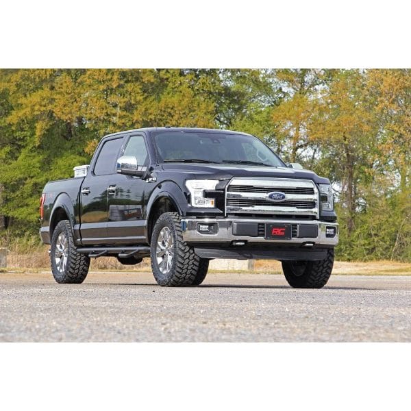 Rough Country 2 Inch leveling Kit - Aluminum - Ford F-150 2WD 4WD (2014-2023)