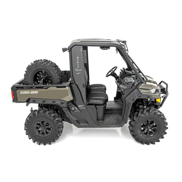 Rough Country Spare Tire Carrier - Bed Side Mount - Polaris Ranger XP 1000 Ranger XP 1000 Crew (17-22)