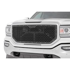 Rough Country Mesh Grille - GMC Sierra 1500 2WD 4WD (2016-2018)