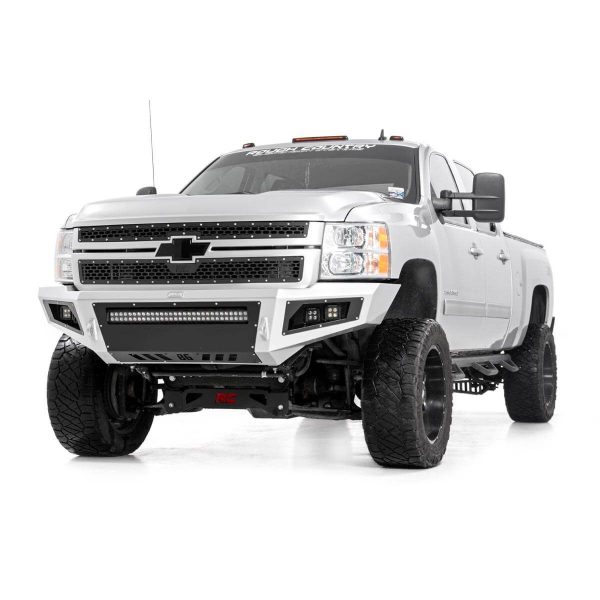 Rough Country Mesh Grille - Chevy Silverado 2500 HD 3500 HD 2WD 4WD (2011-2014)