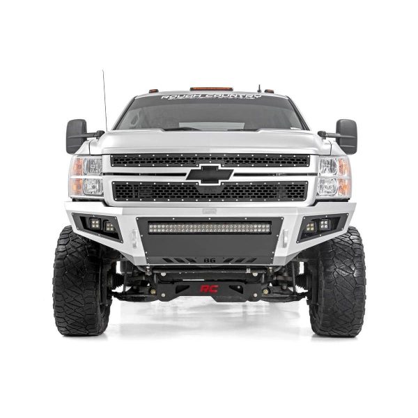 Rough Country Mesh Grille - Chevy Silverado 2500 HD 3500 HD 2WD 4WD (2011-2014)