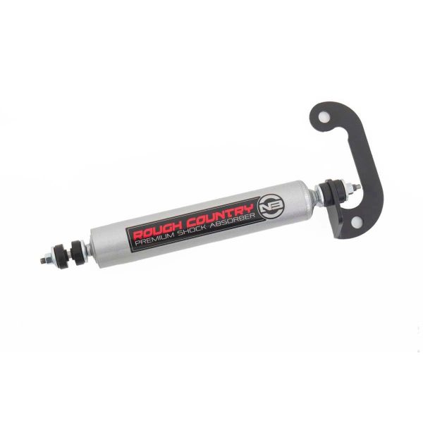 Rough Country N3 Steering Stabilizer - 8-lug Only - 6-Inch Lift - Chevy C2500 K2500 C3500 K3500 Truck (88-00)