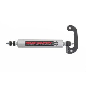 Rough Country N3 Steering Stabilizer - 8-lug Only - 6-Inch Lift - Chevy C2500 K2500 C3500 K3500 Truck (88-00)