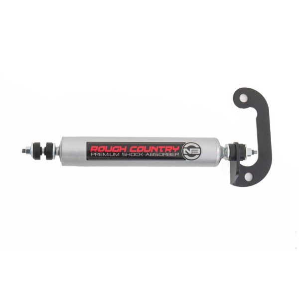 Rough Country N3 Steering Stabilizer - 8-lug Only - 6-Inch Lift - Chevy C2500 K2500 C3500 K3500 Truck (88-00)