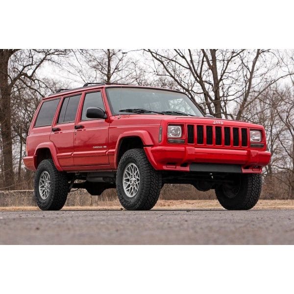 3 Inch Lift Kit - SII - RR AAL - V2 Shocks - Jeep Cherokee XJ (84-01)