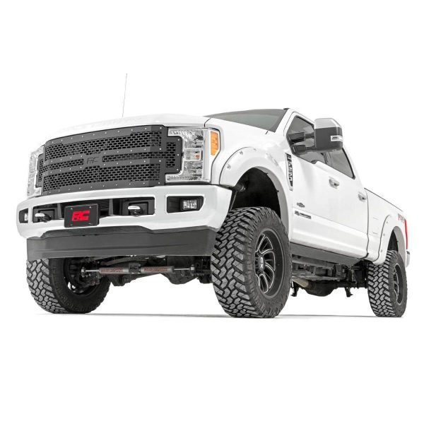 Rough Country Mesh Grille - Ford Super Duty 2WD 4WD (2017-2019)