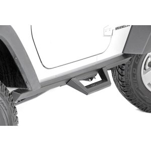 Rough Country Contoured Drop Steps - 2 Door - Jeep Wrangler JK 4WD (2007-2018)