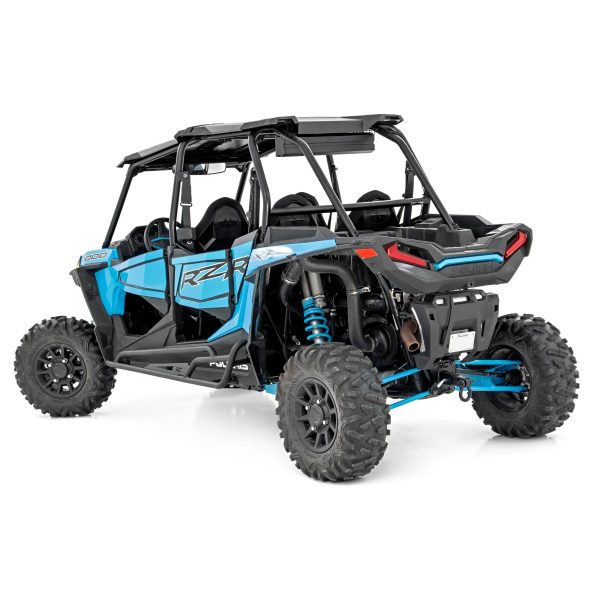 Rough Country Rock Slider Kit - 4 Seat - Polaris RZR Turbo S RZR XP 1000 RZR XP 4 1000 (14-22)