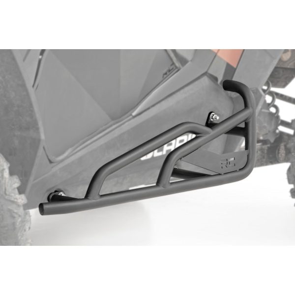 Rough Country Rock Slider Kit - 2 Seat - Polaris RZR Turbo S (18-21) RZR XP 1000 (14-22)