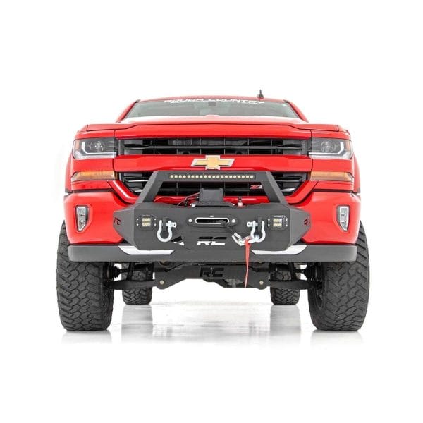 EXO Winch Mount Kit - Chevy Silverado 1500 2WD 4WD (2007-2018)