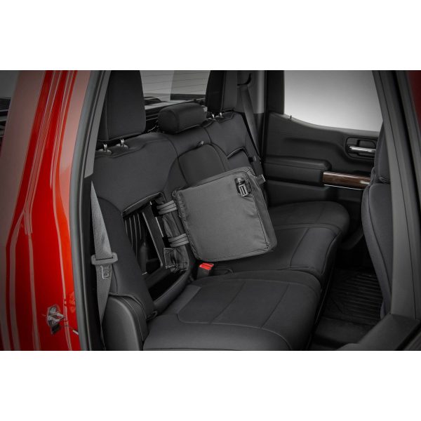 Rough Country Seat Covers - FR 40 40 20 & RR Back Storage - Chevy GMC 1500 (19-23)