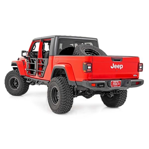 Rough Country Contoured Drop Steps - Jeep Gladiator JT 4WD (2020-2022)