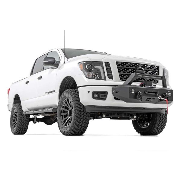 Rough Country EXO Winch Mount Kit - Nissan Titan 2WD 4WD (2017-2021)