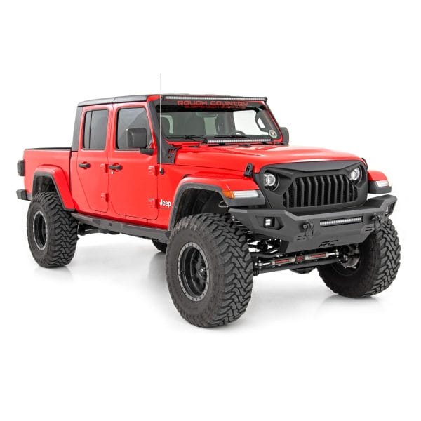 Rough Country Front Bumper - Skid Plate - Jeep Gladiator JT Wrangler 4xe Wrangler JL (18-23)