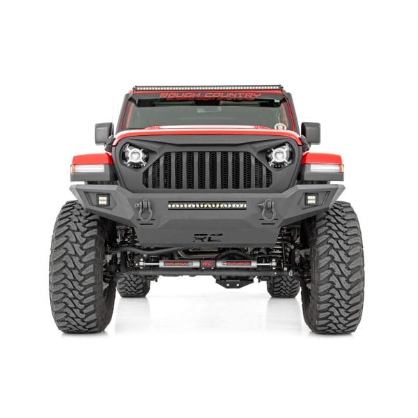 Rough Country Front Bumper - Skid Plate - Jeep Gladiator JT Wrangler 4xe Wrangler JL (18-23)