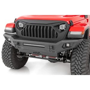 Rough Country Front Bumper - Skid Plate - Jeep Gladiator JT Wrangler 4xe Wrangler JL (18-23)