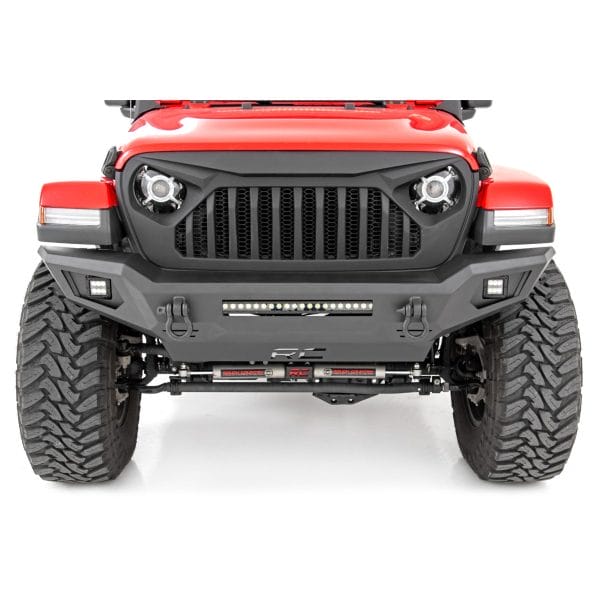 Rough Country Front Bumper - Skid Plate - Jeep Gladiator JT Wrangler 4xe Wrangler JL (18-23)