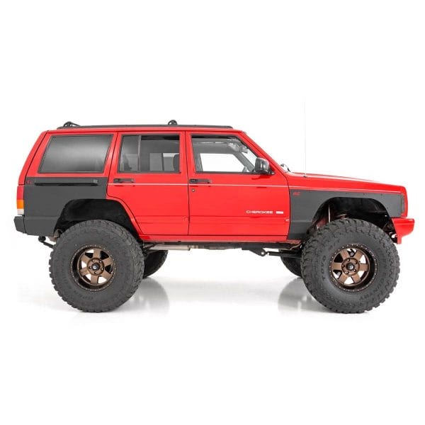 Fender & Quarter Panel Armor - Front - Combo - Jeep Cherokee XJ (84-96)