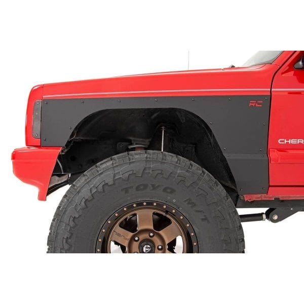 Fender & Quarter Panel Armor - Front - Combo - Jeep Cherokee XJ (97-01)