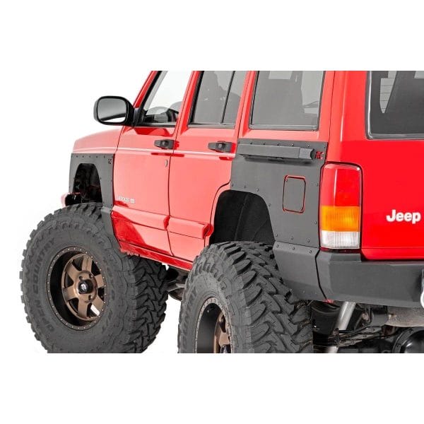 Fender & Quarter Panel Armor - Rear - Combo - Jeep Cherokee XJ (84-96)