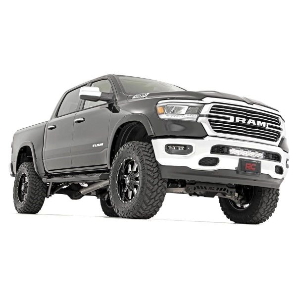 LED Light Kit - Bumper Mount - 20" Chrome Dual Row - White DRL - Ram 1500 (19-23)