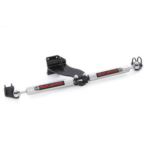 Rough Country N3 Steering Stabilizer - Dual - 2.5-8 Inch Lift - Ram 2500 (14-23)