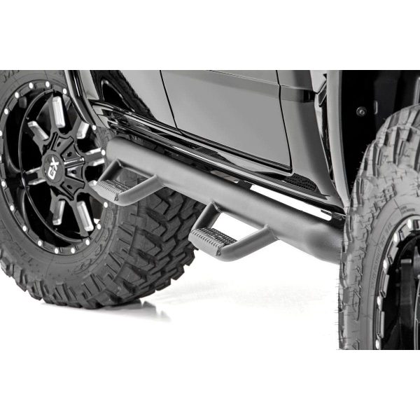 Rough Country Nerf Steps - Cab Length - Crew - 5.5 Ft Bed - Ram 1500 (19-23) 1500 TRX (21-23)