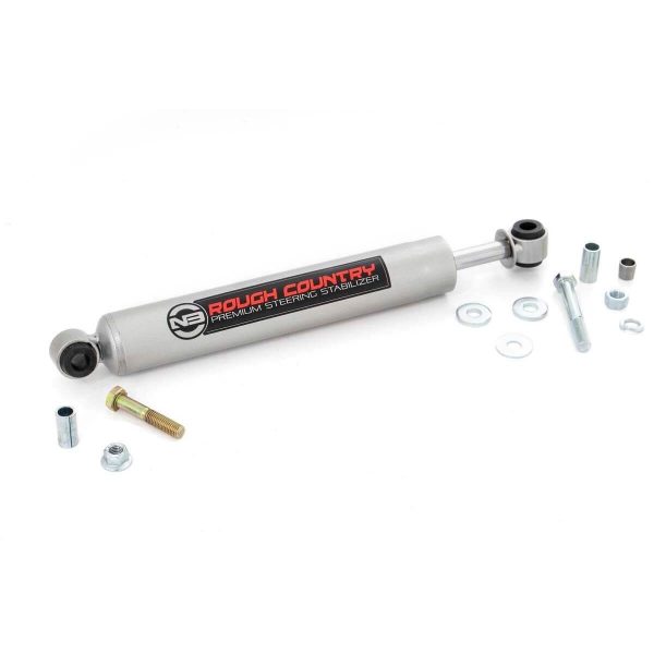 Rough Country N3 Steering Stabilizer - Chevy GMC 2500HD 3500HD (11-15)