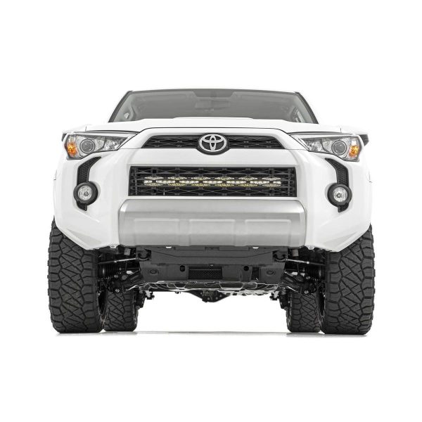 LED Light Kit - Bumper Mount - 30" Black Dual Row - Toyota 4Runner (14-20)