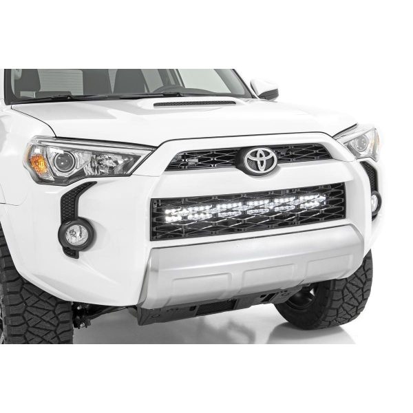 LED Light Kit - Bumper Mount - 30" Black Dual Row - Toyota 4Runner (14-20)