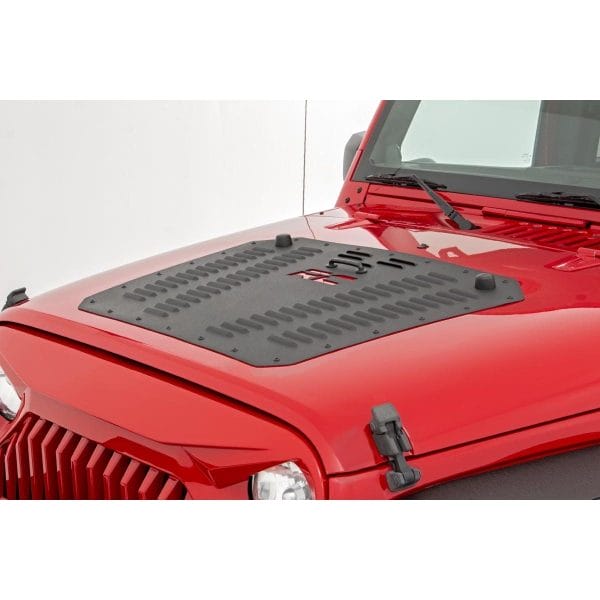 Rough Country Hood Louver with RC Logo - Jeep Wrangler JK (2007-2018)