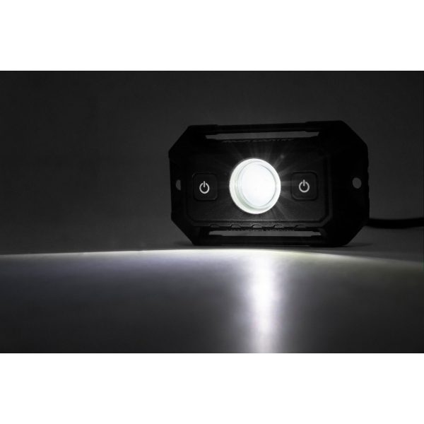 Rough Country Chrome Series LED - Dome Light - RGB White